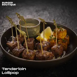 Black Pepper Tenderloin Lollipops